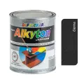 ALKYTON - Samozákladový email na kov, drevo a betón kladivkový čierny 250ml