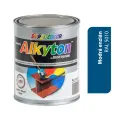 ALKYTON - Alkyduretánová antikorózna farba na kov 2v1 bez základu modrá tmavá 250ml