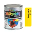 ALKYTON - Alkyduretánová antikorózna farba na kov 2v1 bez základu žltá horčičná lesklá 2,5L