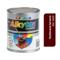 ALKYTON - Alkyduretánová antikorózna farba na kov 2v1 bez základu oxidovaná červená lesklá 750ml
