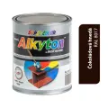 ALKYTON - Alkyduretánová antikorózna farba na kov 2v1 bez základu čokoládová hnedá lesklá 250ml