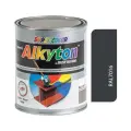 ALKYTON - Alkyduretánová antikorózna farba na kov 2v1 bez základu antracitová šedá lesklá 5L