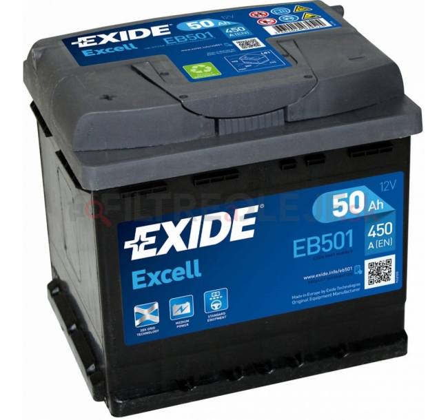 Exide EXCELL 12V 50Ah 450A EB501.jpg