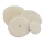 KOCH Chemie Leštiaci kotúč biely hrubý(ovčie rúno) D 135 mm.png