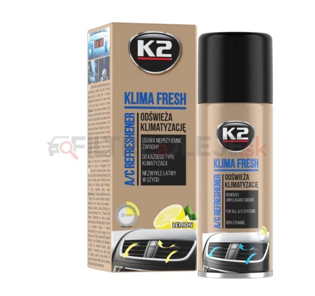 K2 KLIMA FRESH Lemon - osviežovač klimatizácie 150ml .jpg