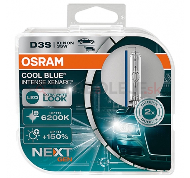 OSRAM Xenónová výbojka XENARC COOL BLUE INTENSE NEXTGEN D3S +150% 35W 66340CBN-HCB.jpg