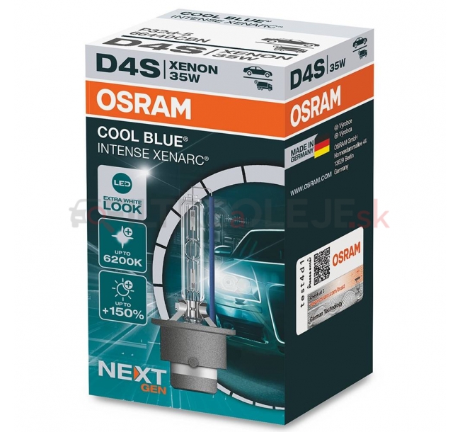 OSRAM Xenónová výbojka XENARC COOL BLUE INTENSE NEXTGEN D4S +150% 35W 66440CBN.jpg