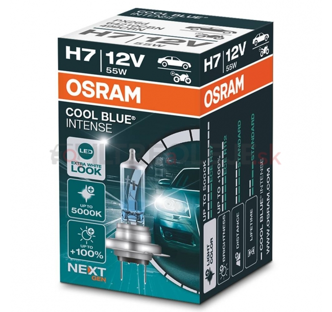 Osram COOL BLUE INTENSE NEXTGEN H7 +100% H7 PX26d 12V 55W 64210CBN .jpg