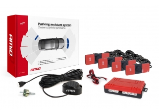 AMIO asistenty parkovania so zvukovým signalizátorom bzučiak 4-senzorové čierne vnútorné 16,5mm.jpg