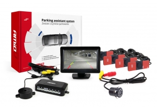 AMIO asistenty parkovania TFT01 4,3 s kamerou HD-307-IR 4-senzorové čierne vnútorné.jpg