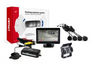 AMIO asistenty parkovania TFT01 4,3 s kamerou HD-501-IR 4-senzorové, čierne.jpg