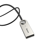AMIO USB, AUX audio adaptér Bluetooth 5.0 BASEUS čierny 1.jpg