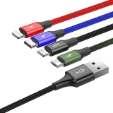 AMIO BASEUS USB Kábel 4v1 čierny, 1xUSB-C, 2x Lightning, 1xMicro 3,5A 120 cm 1.jpg