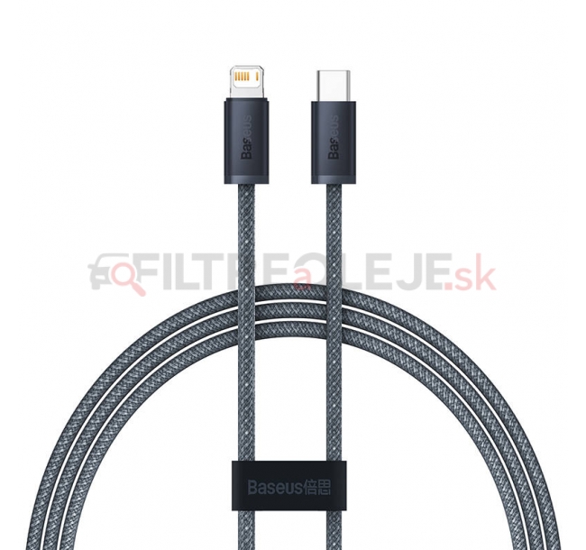 AMIO BASEUS USB-C to Lightning cable Dynamic Series, 20W, 200 cm, gray.jpg