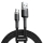 AMIO kábel USB do micro USB Cafule 1.5A 200 cm black&gray.jpg