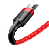 AMIO kábel USB na micro USB BASEUS Cafule 1,5A 200cm červený 3.jpg