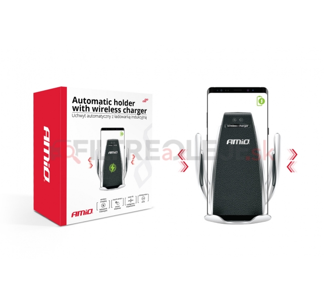 AMIO automatický držiak telefónu s bezdrôtovým indukčným nabíjaním PHW-01.jpg
