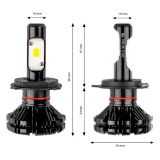 AMIO LED žiarovky pre hlavné svietenie H4 CX séria 5.jpg