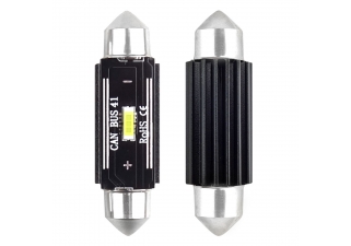 AMIO LED žiarovky CANBUS 1860 1SMD UltraBright Festoon C5W C10W C3W 41mm White 12V 24V.jpg