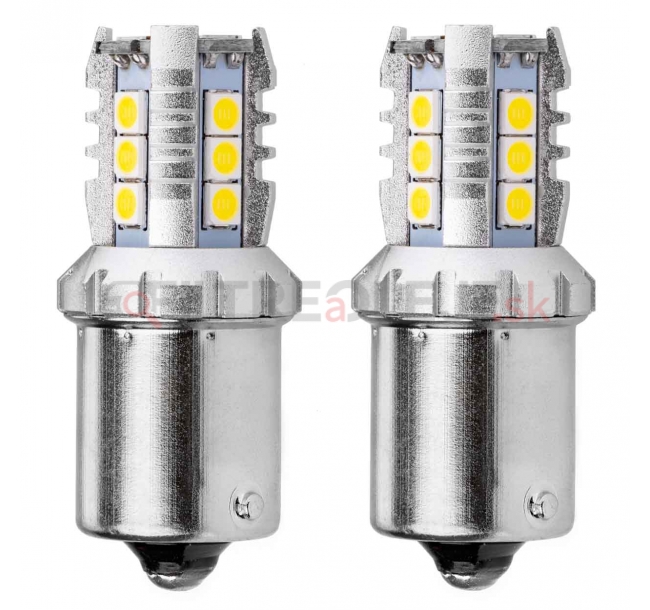 AMIO LED žiarovky CANBUS 3030 16SMD 1156 BA15S P21W R10W R5W White 12V 24V.jpg