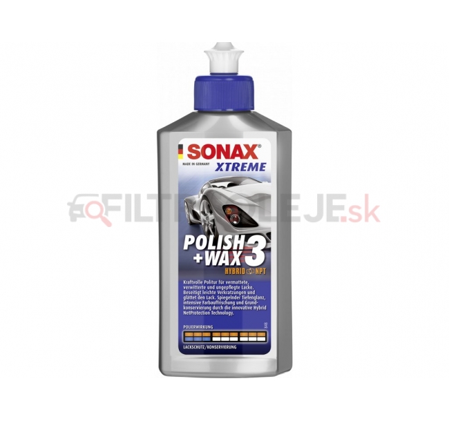 Sonax Xtreme Polish + Wax 3 Vosk 250ml.jpg