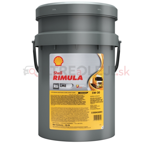 Shell Rimula R6 LME 5W-30 20L.png