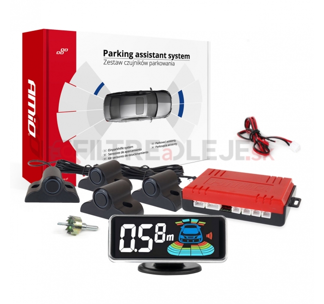 AMIO Asistenty parkovania LED-GRAF 3D 4-senzorové čierne TRUCK 19mm.jpg