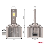 AMIO LED žiarovky hlavného svietenia D1S D1R XD Series AMiO 2.jpg
