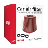 AMIO Kužeľový vzduchový filter Červený + 3 adaptéry 2.jpg