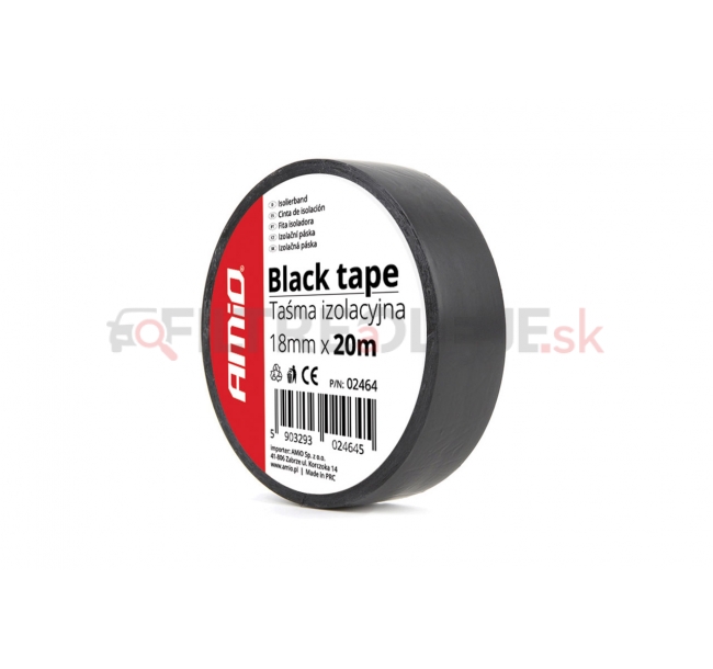 AMIO Izolačná páska čierna 18mm x 20m.jpg