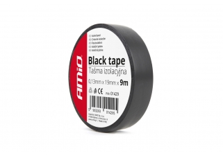 AMIO Izolačná páska čierna 19mm x 9m.jpg