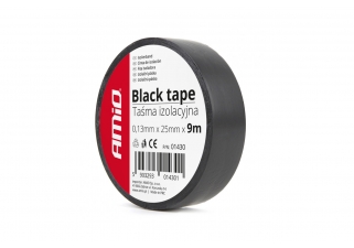 AMIO Izolačná páska čierna 25mm x 9m.jpg