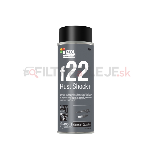 BIZOL Rust Shock+ F22 - Odstraňovač hrdze 400ml.png