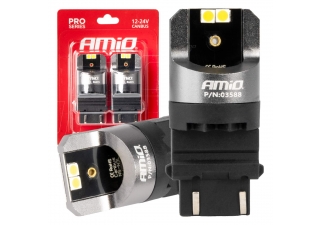 AMIO LED CANBUS PRO series 3156 P27W 2x1860SMD White 12 24V FULL CANBUS AMIO-03597.jpg