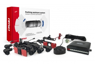 AMIO asistenty parkovania so zvukovým signalizátorom bzučiak 8-senzorové čierne vnútorné 16,5mm.jpeg