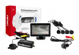 AMIO asistenty parkovania TFT01 4,3 s kamerou HD-305 LED 4-senzorové čierne.jpeg