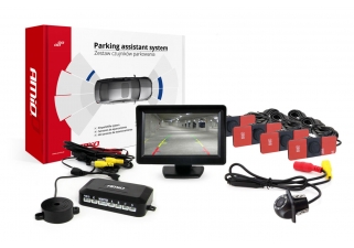 AMIO asistenty parkovania TFT01 4,3 s kamerou HD-305 LED 4-senzorové čierne vnútorné.jpeg